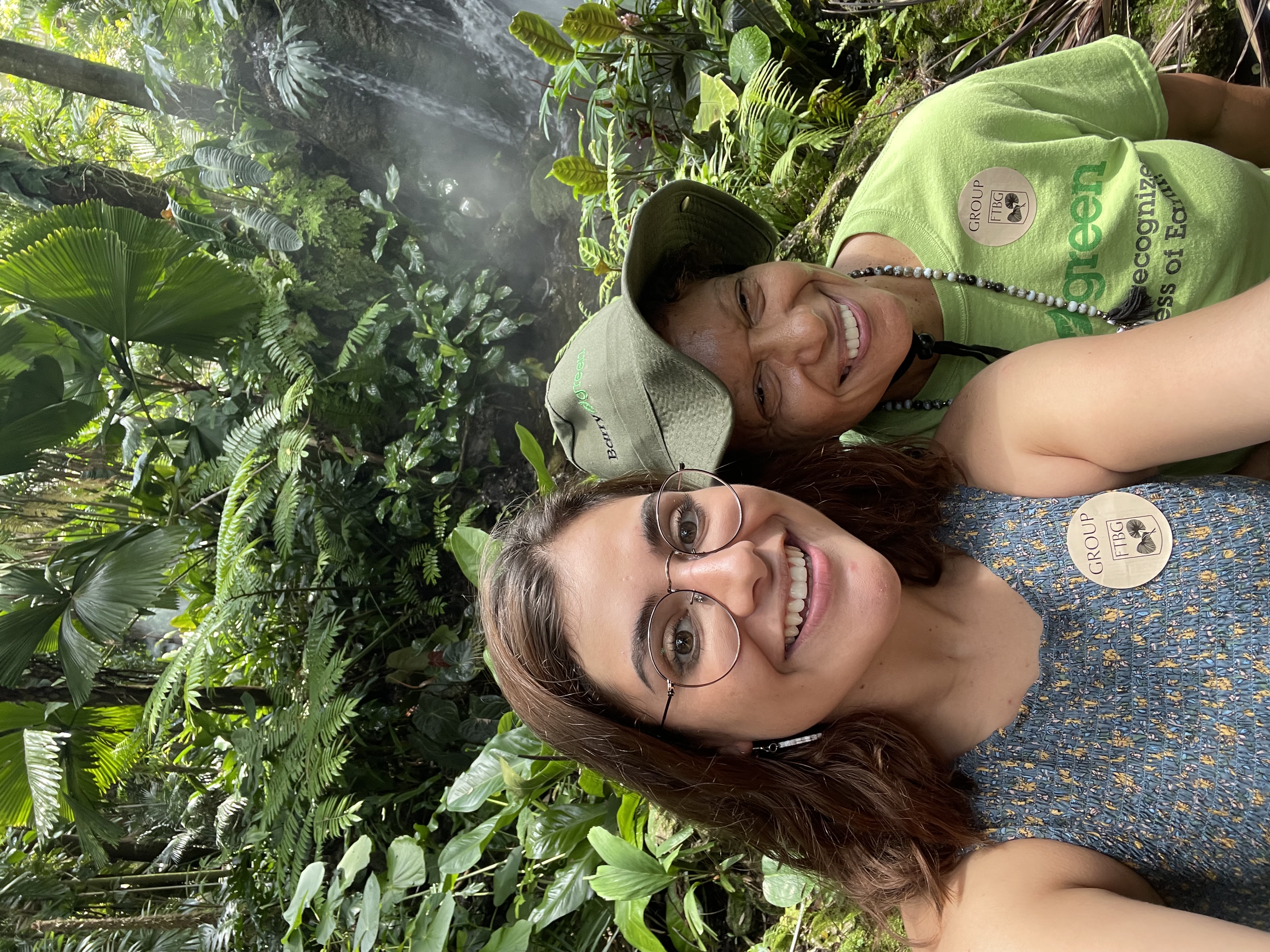 Dr. Redway and I on our field trip to Fairchild Tropical Botanical Gardens in 2022. 