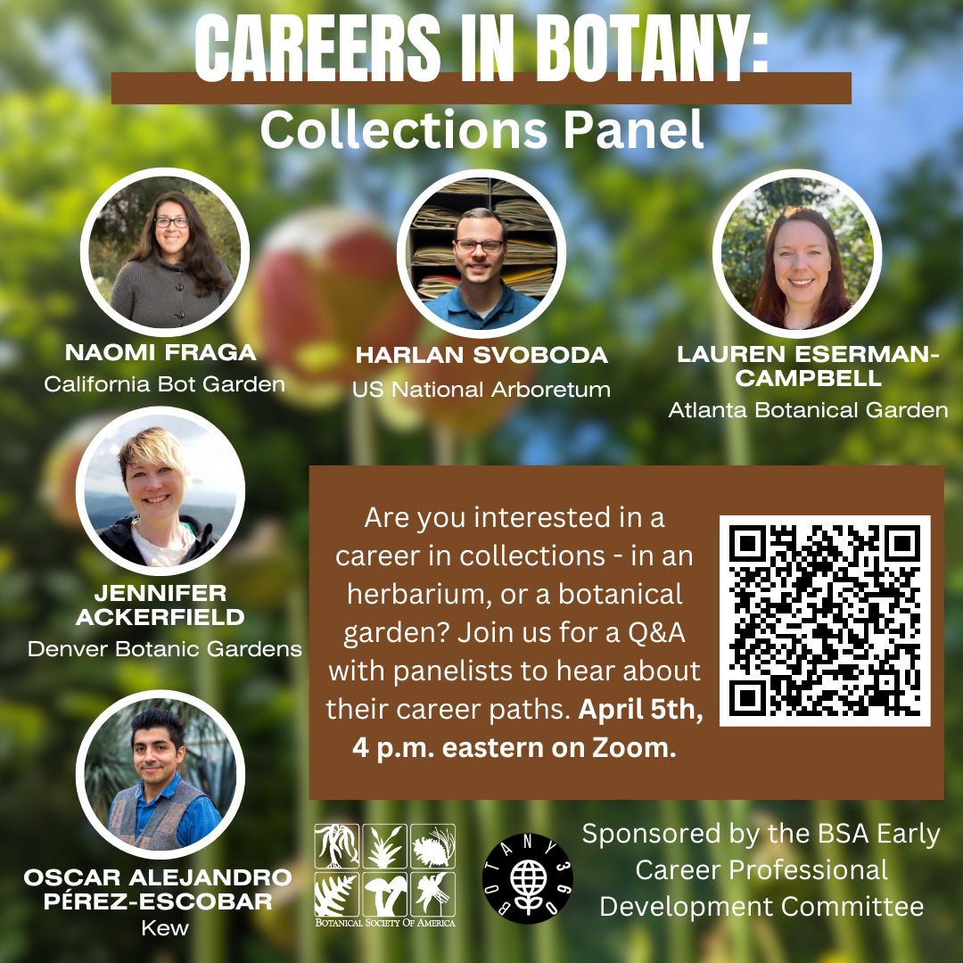 Botany360 Event: Careers in Botany - Collections and Gardens