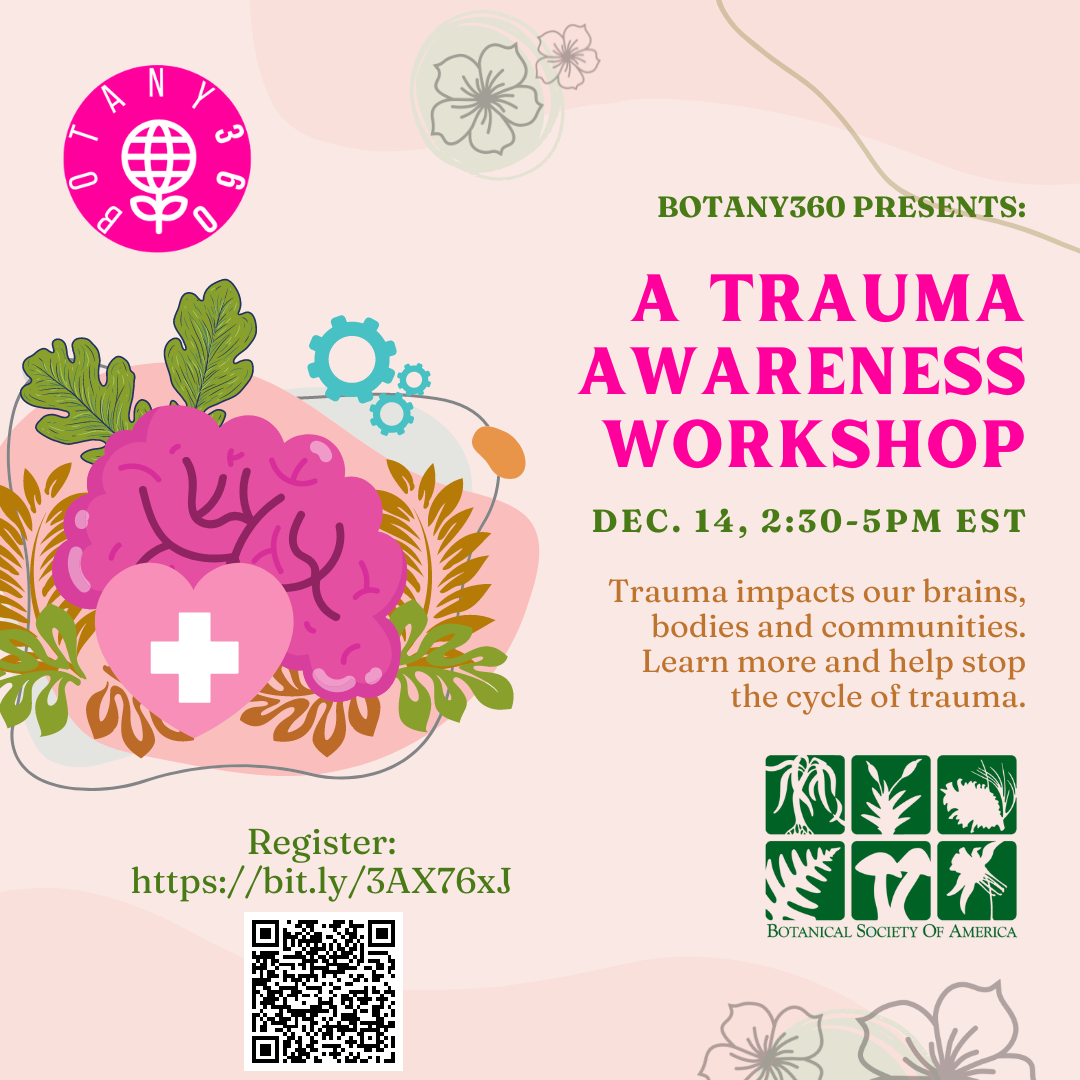 Trauma Awareness Workshop Advertisement